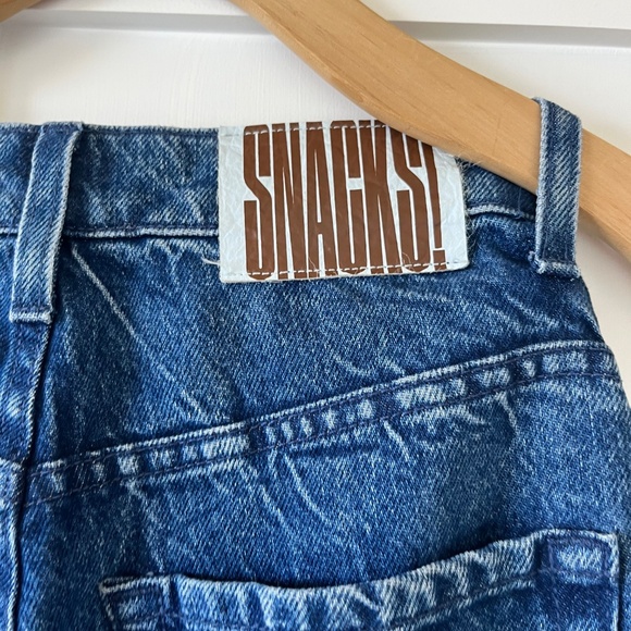 SNACKS! High Waisted Double Stack Ankle Mother Denim - Picture 5 of 7